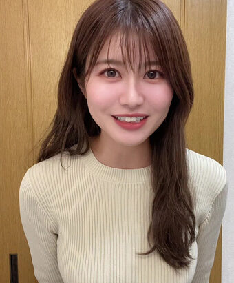 市村紗弥香キャスター　ピタピタの巨乳がくっきり天気予報！！【GIF動画あり】