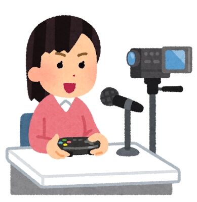 女性ゲーム配信者さん、夜中に号泣してしまう