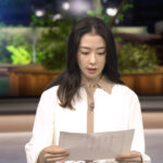 副島萌生アナ　NHKニュース7