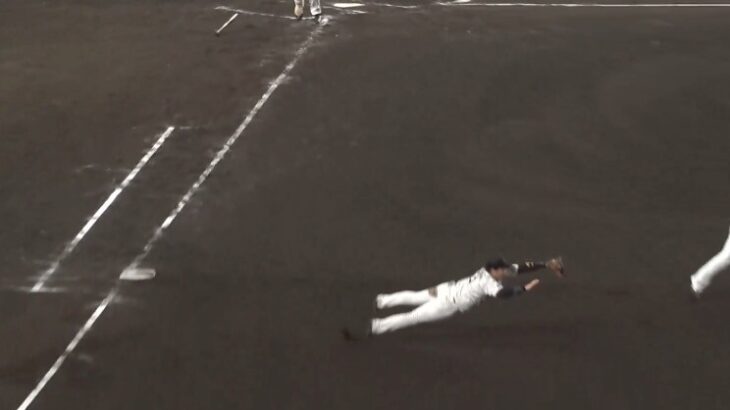 【8回表】大山悠輔、超絶ファインプレーで石井大智と阪神の未来を助ける！！！