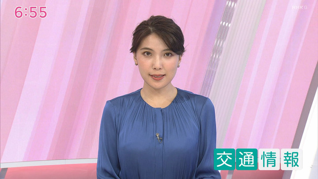 豊島実季アナ　巨乳がくっきり！！