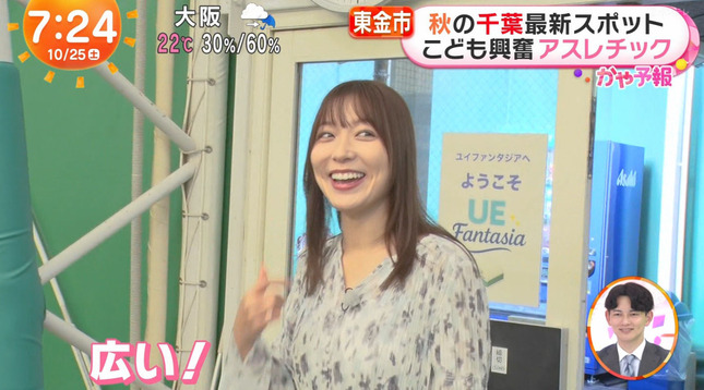 阿部華也子アナ　めざましどようび