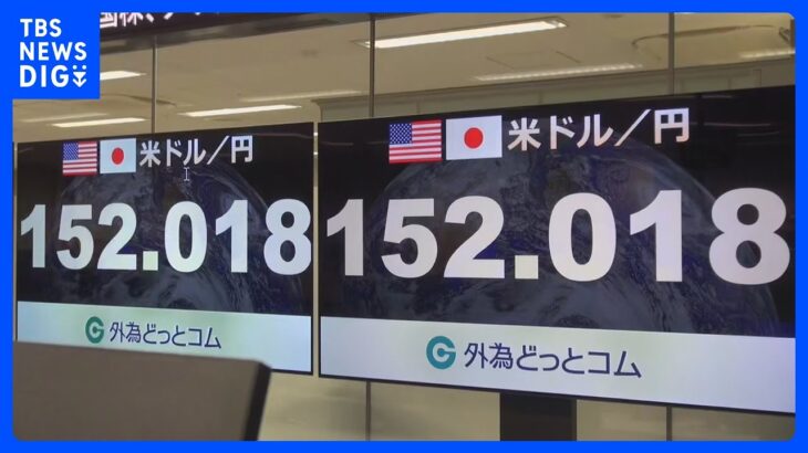 【為替】NY円、8カ月ぶり152円台 対ユーロは最安値更新