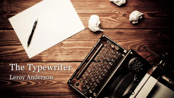 「タイプライター」って曲好きだわ。チャカチャカチャカチャカチャカチャカチャ、ち～ん♪