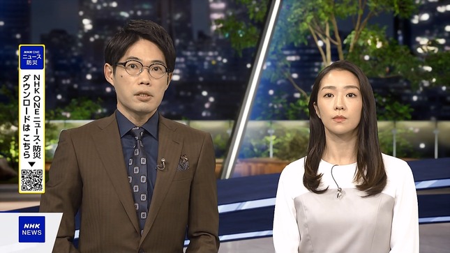 副島萌生アナ　NHKニュース7