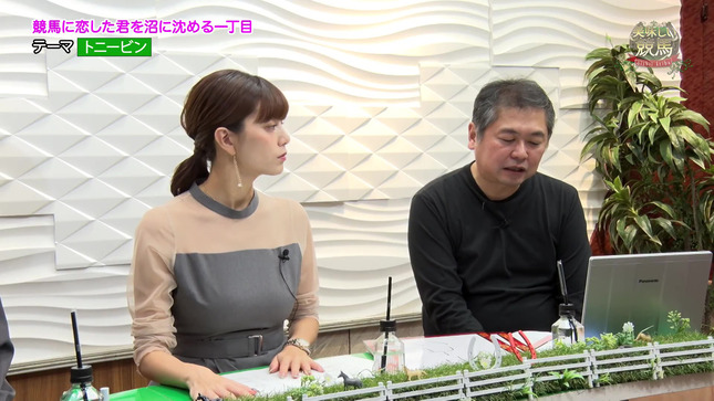 三谷紬アナ　スケスケ衣装の巨乳！！【GIF動画あり】