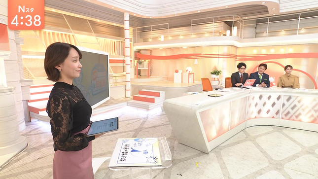 透け透け！！　出水麻衣アナ