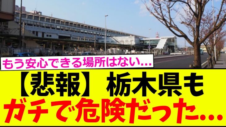 【驚愕】栃木県、外国人3人組による高齢女性を狙った最低の事件発生!!!!