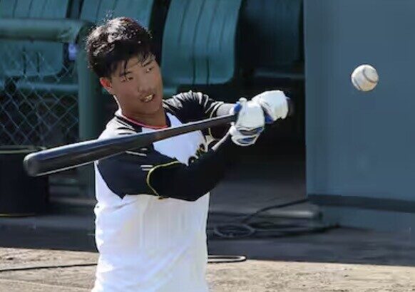 藤川球児、百崎蒼生内野手（20）に「コンタクト率が非常に高い。楽しみ」