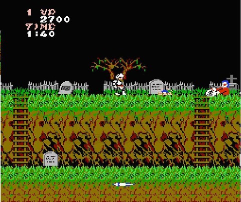 『魔界村』とかいうファミコンゲームを人生で初めてやったんやが