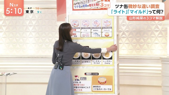 山形純菜アナ　お尻 ＆ ブラ線！！