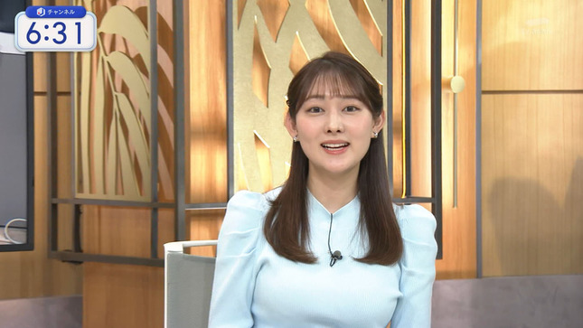 森山みなみアナ　強風でスカートが煽られる！！【GIF動画あり】