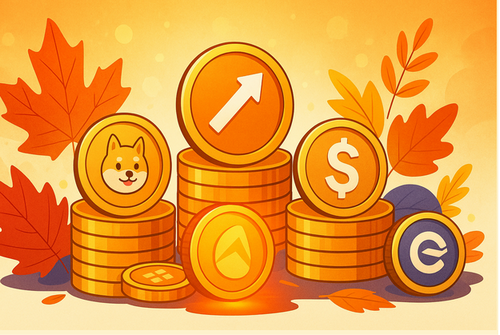 【11月版】秋シーズンにおすすめの爆益が期待できる仮想通貨5選!