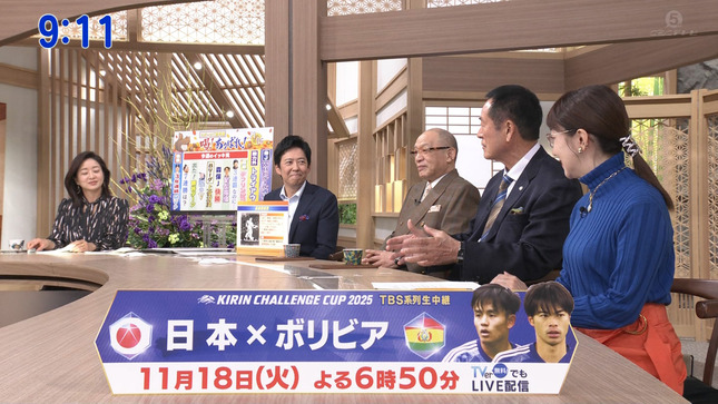 唐橋ユミアナ　ニットの横乳がくっきり！！