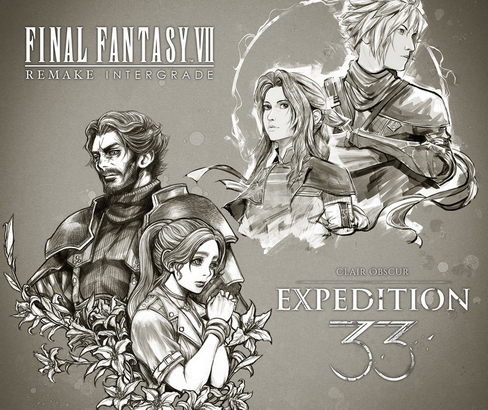 【画像】FF7リメイクとエクスペディション33のコラボイラストが公開される