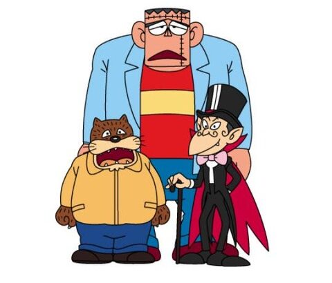 西洋の妖怪 ドラキュラ、狼男、フランケンが攻めて来た時に立ち向かう日本代表の三傑