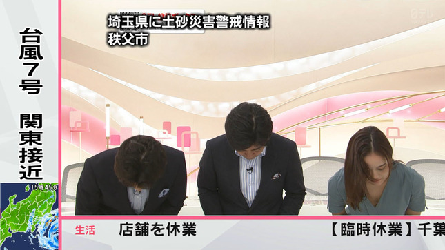 忽滑谷こころアナ　胸チラ、谷間チラ！！