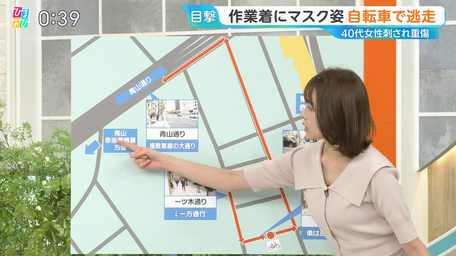 良原安美アナ　横乳！　ひるおび！