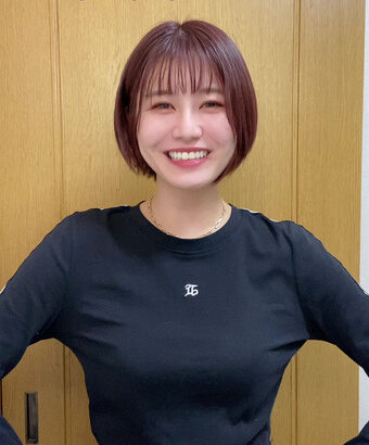 市村紗弥香キャスター　巨乳へそ出し天気予報！！【GIF動画あり】