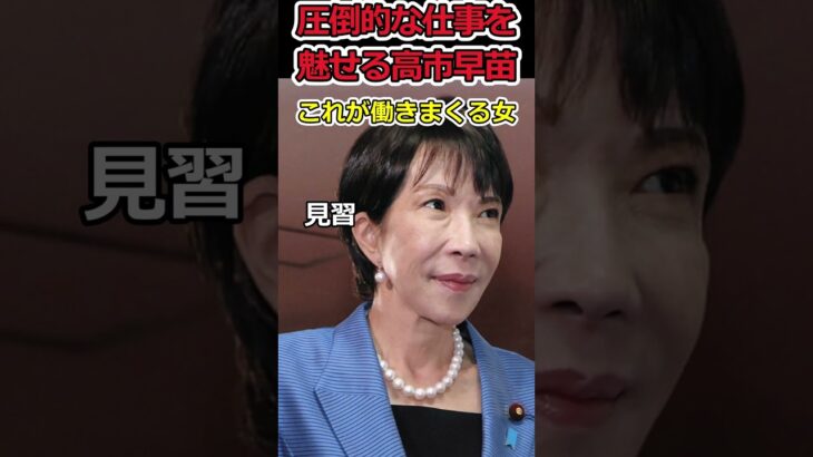 【高市早苗】これが高市総理の働きぶり!⇒働いて働きまくるとはこういうこと!