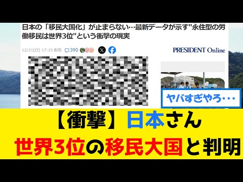 【社会】日本の移民政策を徹底分析！永住型労働移民の現状とは？