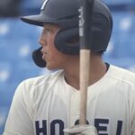 話題の『法政大1年』の井上、バットの軌道がめっちゃええ