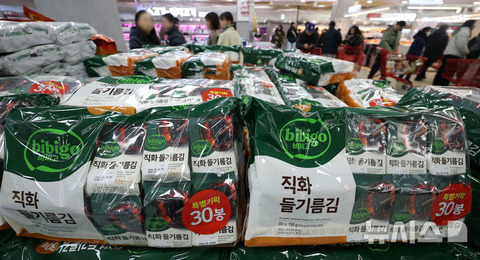 米、韓国産味付けノリ関税15％→0％　水産物の中で唯一無関税に