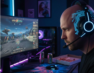 ゲーミングハゲ、自律神経・交感神経が原因だと医学的に解明