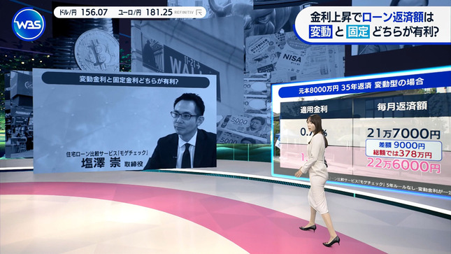 竹﨑由佳アナ　スカートのお尻にパン線が浮き出る！！【GIF動画あり】