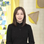 岩田絵里奈アナ　ニットの豊乳！！