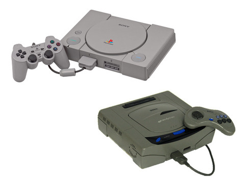セガサターン → 2Dゲームが得意　プレステ → 3Dゲームが得意