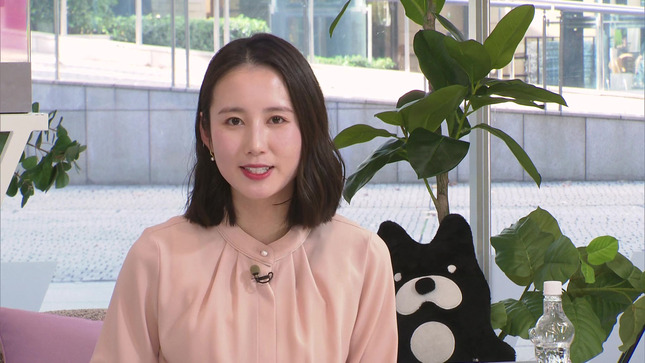 森川夕貴アナ　うっすらと透ける！！【GIF動画あり】