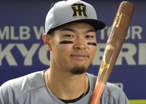 佐藤輝明、MLBの評価を上げたいなら打率.285 25本 20盗塁が必要か