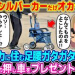 【驚愕】「どうしてこんなもの送ってきたのよ!」アメリカに住む足が不自由な90歳の祖母に日本製の押し車をプレゼントした結果