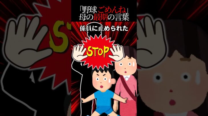 【動画】母ともらったチケットで野球観戦行ったら入場できなかった理由