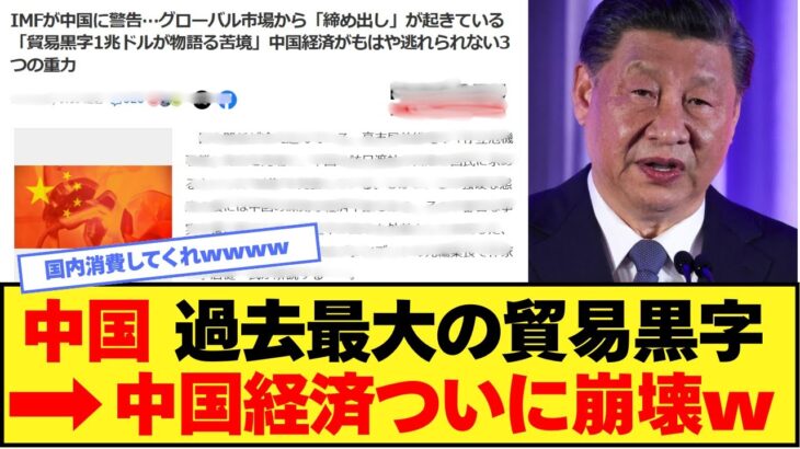 【国際】中国の貿易黒字が過去最大！191兆円達成の背景とは？