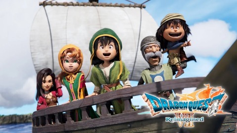 堀井雄二氏「DQ7Rは仲間キャラの加入を早めている」