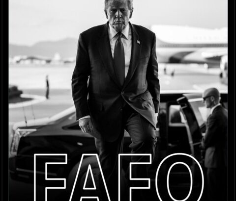 【Money1】 米国ホワイトハウス「No games. FAFO.」脅しの投稿 ⇒ 誰に対する脅し？ 元写真は韓国の金海空港