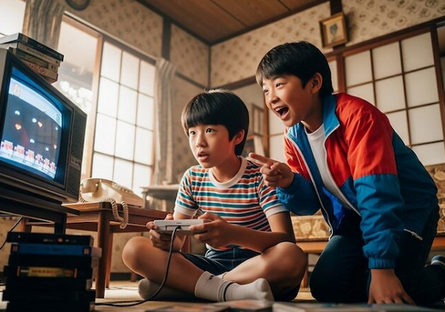 ファミコンは自分で修理出来ていて、押しボタンの交換やコントローラーの交換などガキでも出来ていた