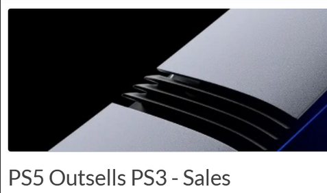 PS5がPS3の累計販売台数を抜き　据え置き機歴代6位に浮上