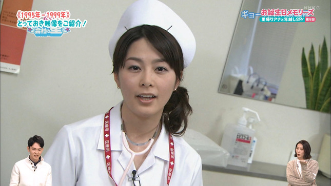 杉浦友紀アナ　伝説のナースコスプレ、再び！！
