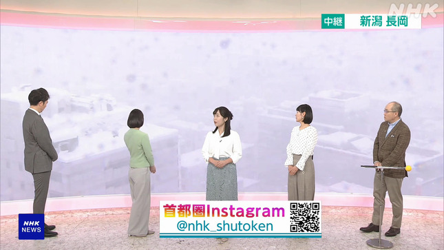 赤木野々花アナ　おはよう日本【GIF動画あり】