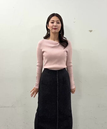 黒田みゆアナ　セクシーニットで踊る！！【GIF動画あり】