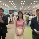 中原みなみアナ　ニットの隠れ巨乳が微揺れ！！【GIF動画あり】