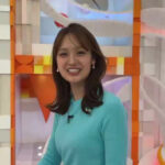 井上清華アナ　セクシーニットの横乳！！【GIF動画あり】