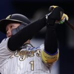 森下翔太さん、長打フォルムか　バッティングフォームを改造