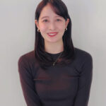 後呂有紗アナ　ピタピタのニットで激しく胸を強調！！【GIF動画あり】