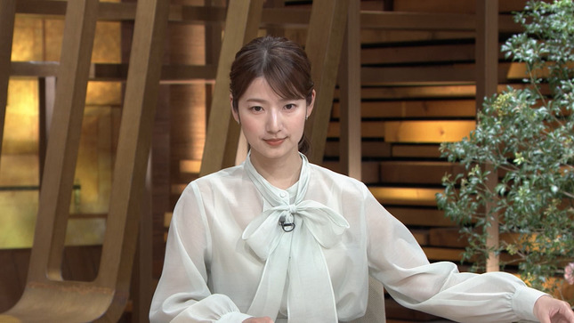 安藤萌々アナが透け透け！！