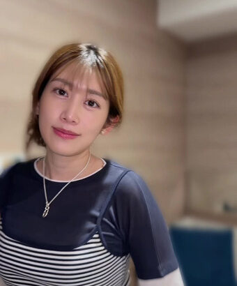 中川安奈アナ　激しく巨乳を揺らす！！【GIF動画あり】