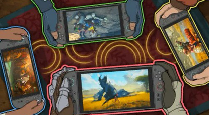 【速報】「モンハンワイルズ」のローカル通信のチュートリアルの画像が発見される